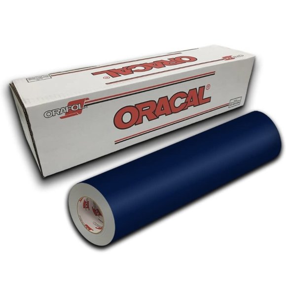 12" x 5 Feet STEEL BLUE Oracal 651 Cricut Hobby Craft Decal Vinyl Sticker - Picture 1 of 3